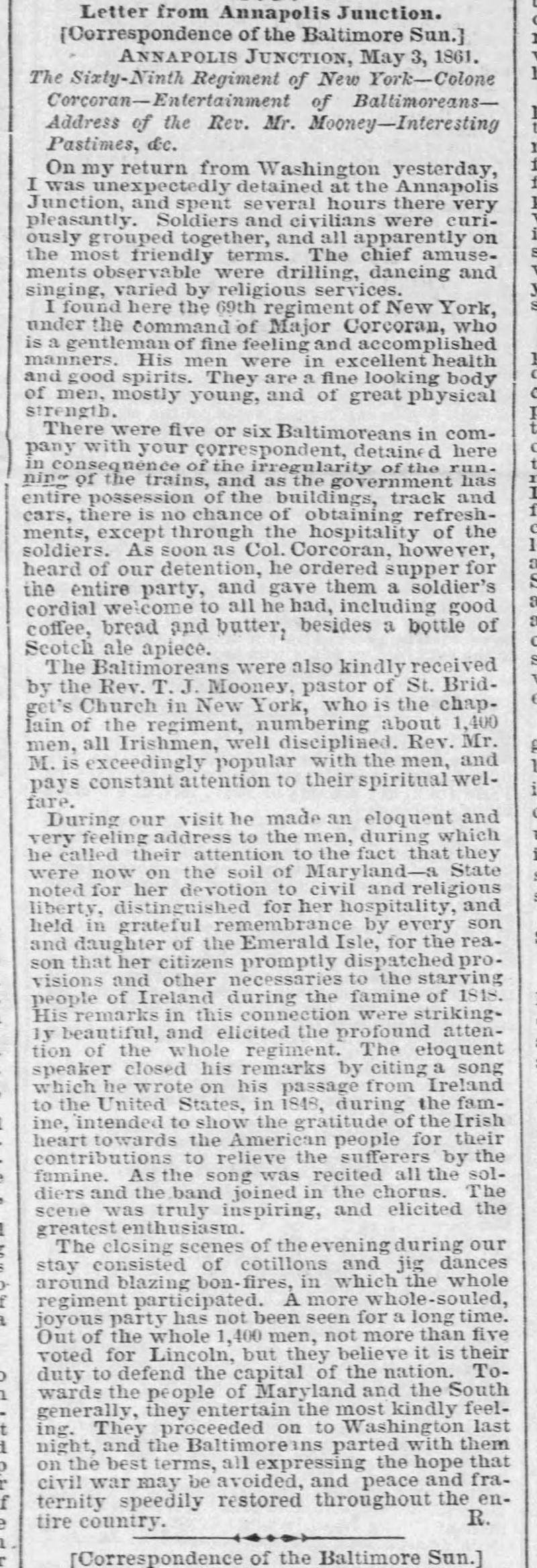 69th_nysm:the_baltimore_sun_sat_may_4_1861_1.jpg